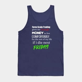 Forex Scalp Trading Funny design Tank Top